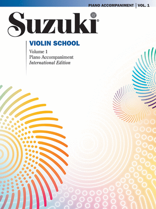 Book cover for Suzuki Violin School, Volume 1