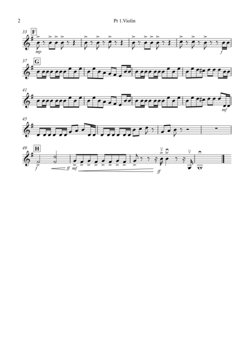 William Tell Overture for Violin or Viola, Cello and Double Bass Trio image number null
