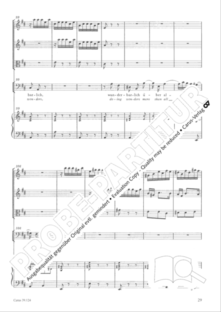 Sing to the Lord a new song (Singet dem Herrn ein neues Lied) 4-Part scores gallery preview page 30