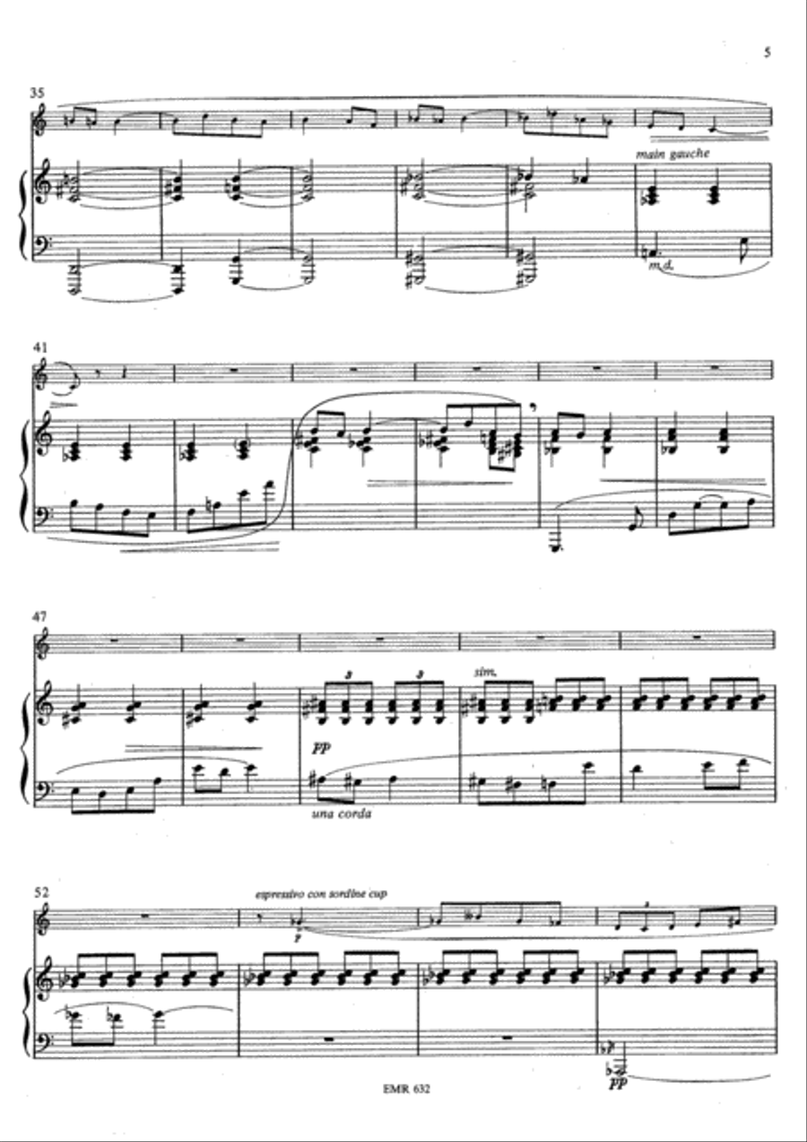 Scherzo Concertant Trumpet Solo scores gallery preview page 6