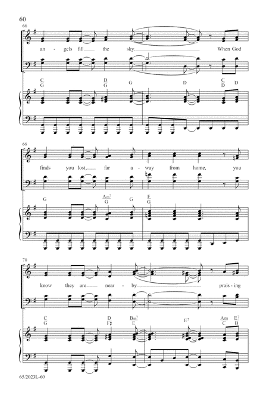 Child of Hope Child of Hope 4-Part scores gallery preview page 61