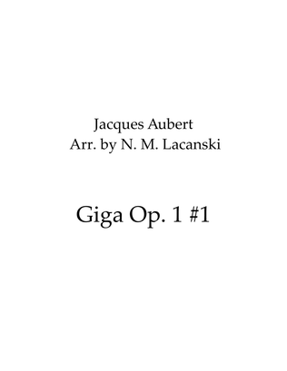 Book cover for Giga Op. 1 #1