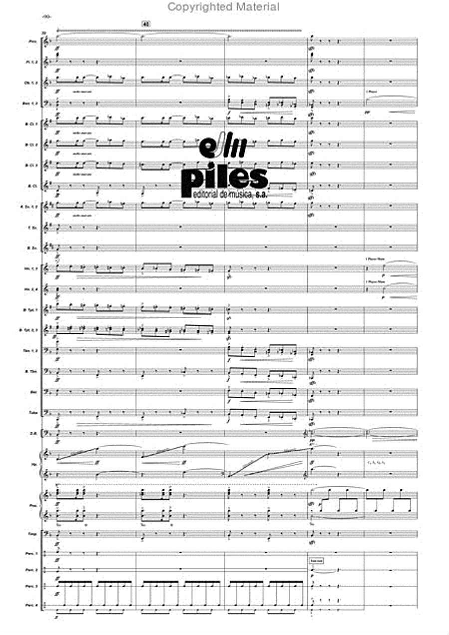 Duende Concert Band scores gallery preview page 91