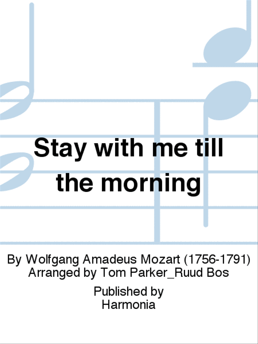 Stay with me till the morning SSAATTBB scores gallery preview page 1