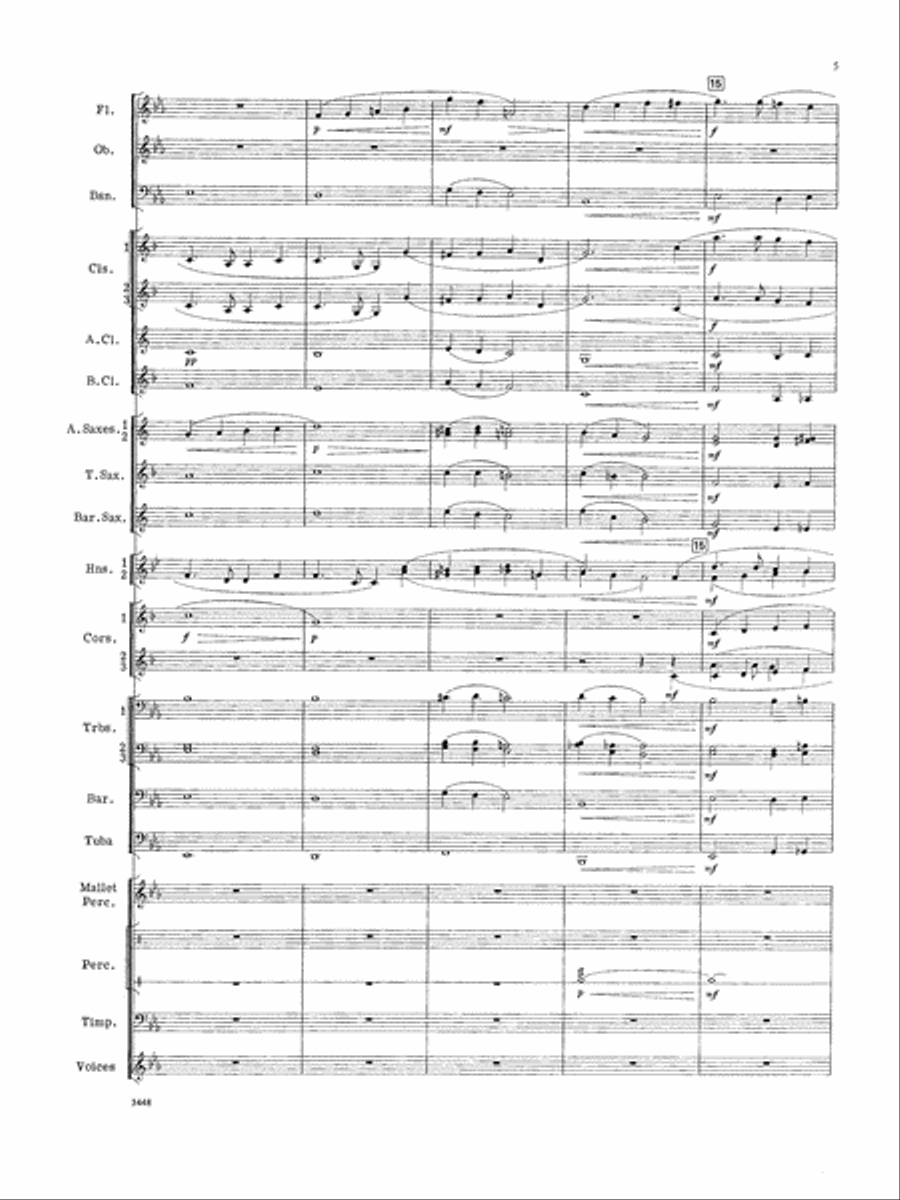 America, the Beautiful (with optional SA/SAB chorus): Score SA scores gallery preview page 5