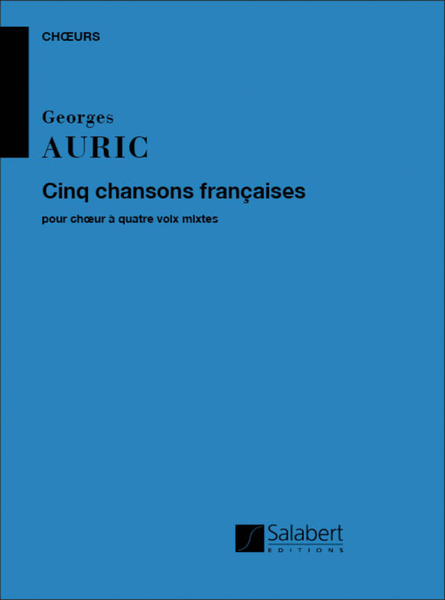 Cinq Chansons francaises