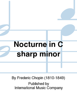 Book cover for Nocturne In C Sharp Minor