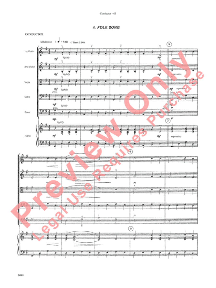 Classics from Merle Isaac String Orchestra scores gallery preview page 64
