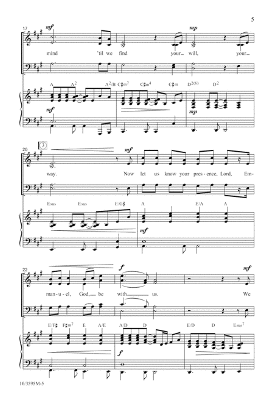 Waiting 4-Part scores gallery preview page 6