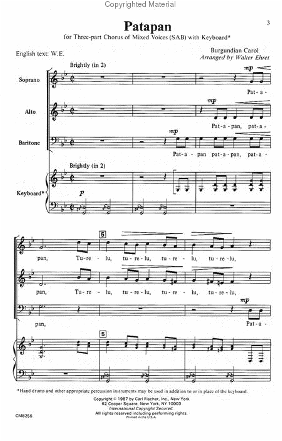 Patapan 3-Part scores gallery preview page 2