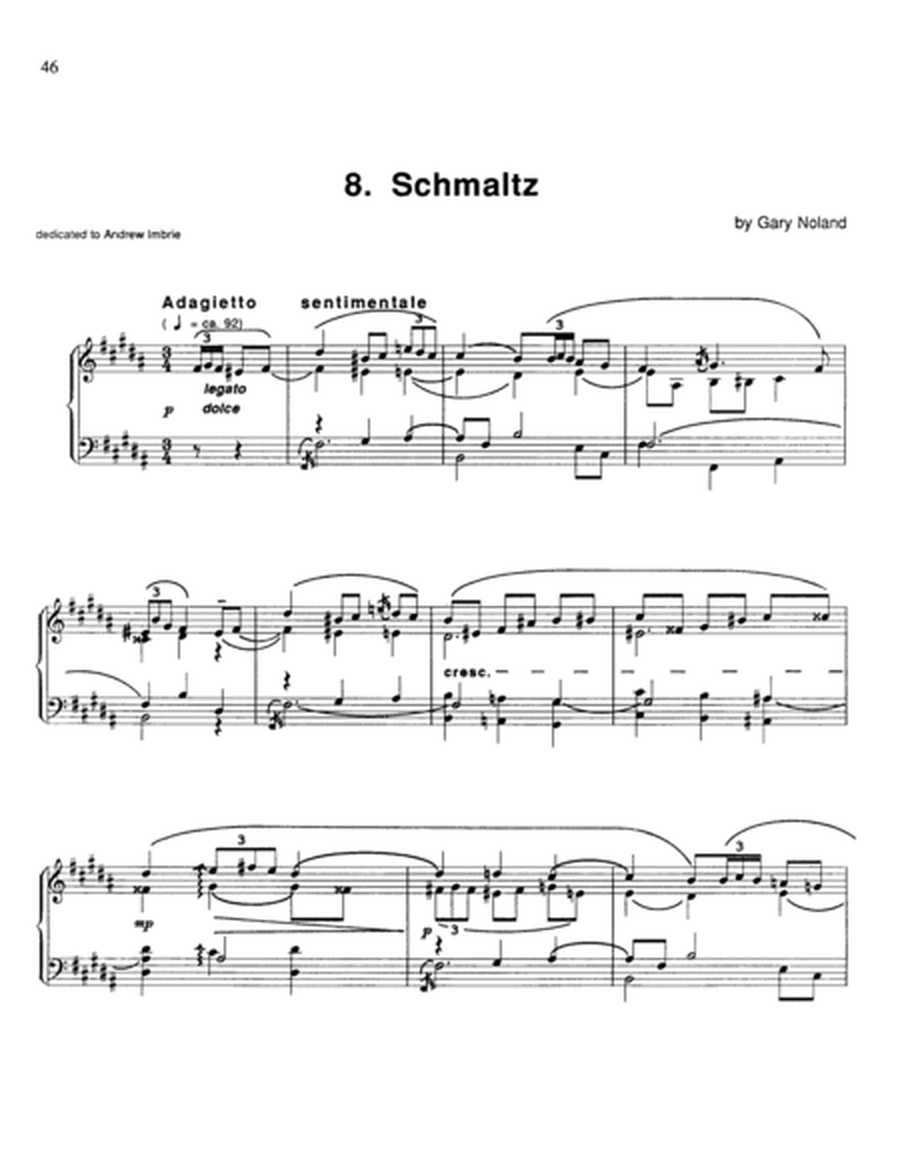 "Schmaltz" for piano Op. 1, No. 8