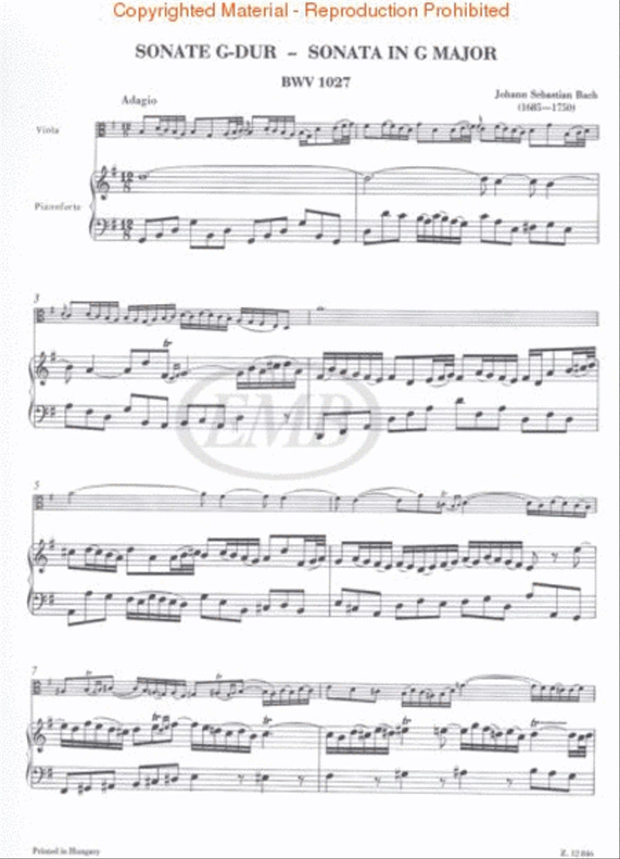 Music for Viola – Volume 1 Piano Accompaniment scores gallery preview page 2