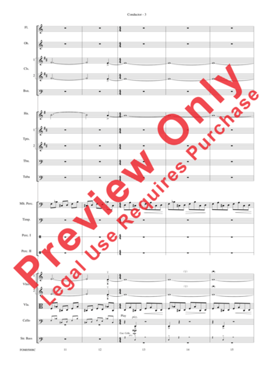 Battle of the Heroes (from Star Wars: Episode III Revenge of the Sith) Full Orchestra scores gallery preview page 33