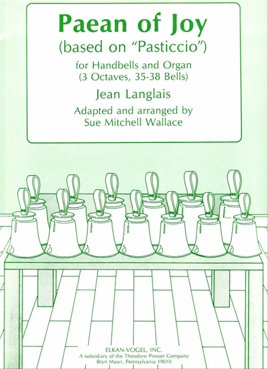 Paean of Joy Chamber Music scores gallery preview page 1
