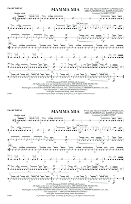 Mamma Mia: Snare Drum