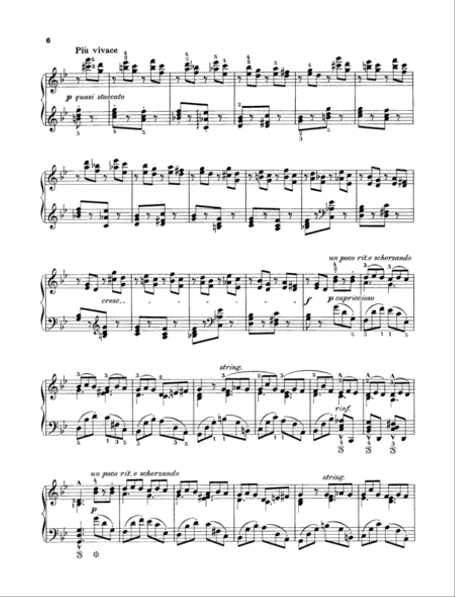 Tarantella Piano Solo scores gallery preview page 4