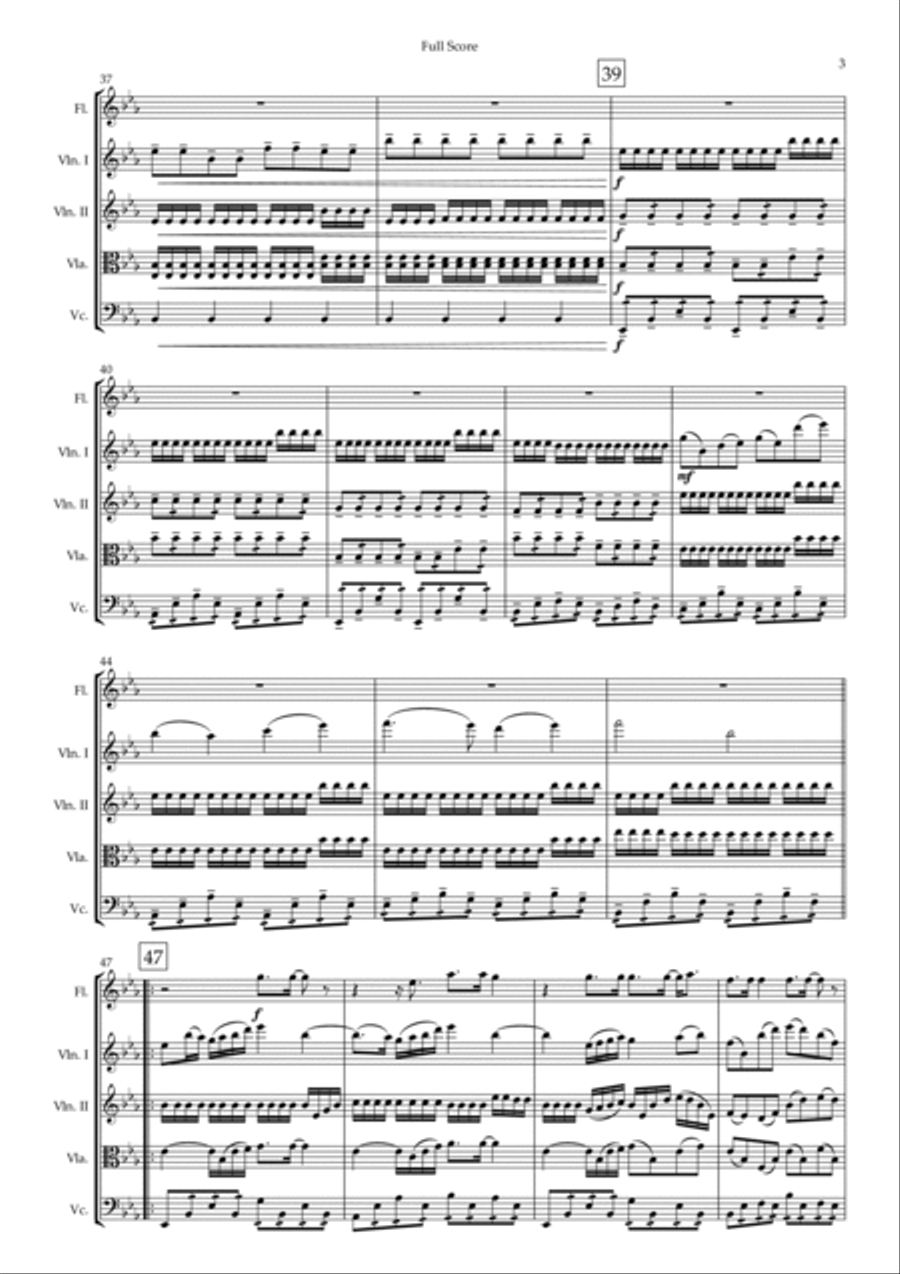 Fix You Small Ensemble scores gallery preview page 3