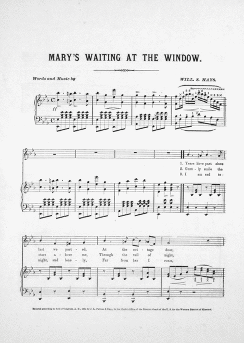 Mary's Waiting at the Window