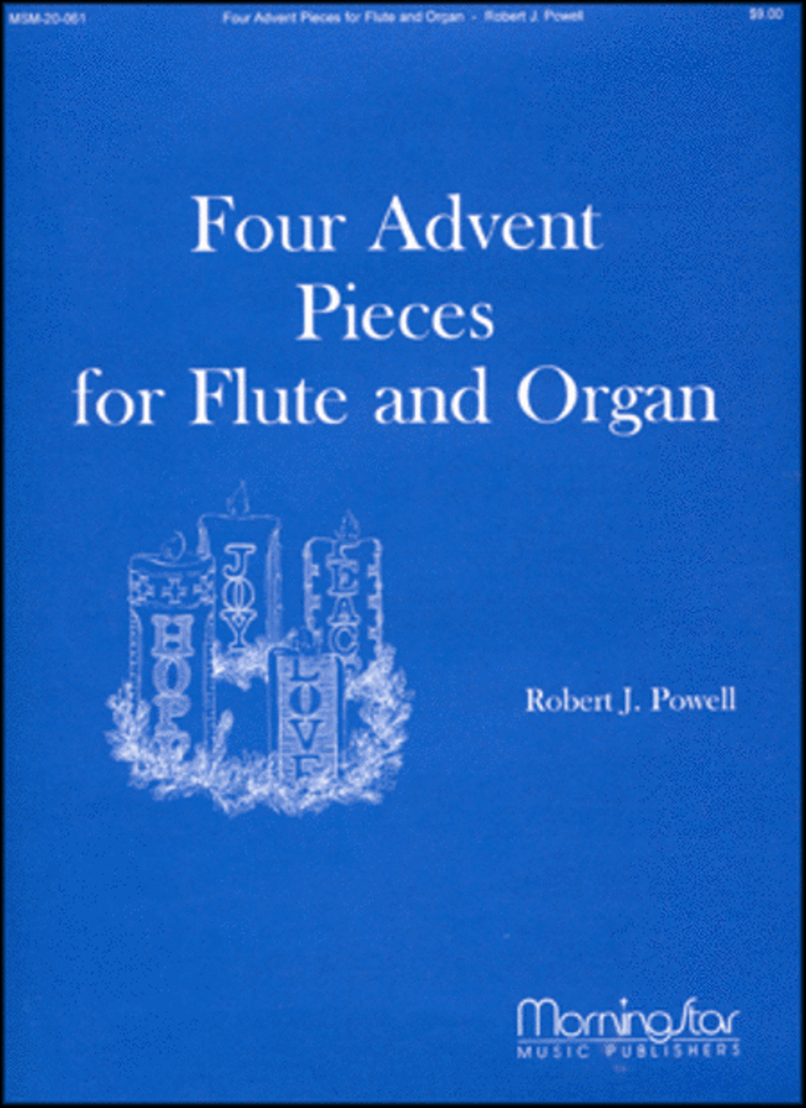 Four Advent Pieces for Flute and Organ Flute scores gallery preview page 1