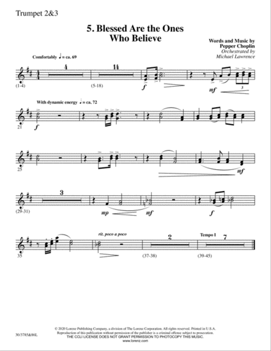 Once Upon a Morning - Set of Parts Choir scores gallery preview page 10