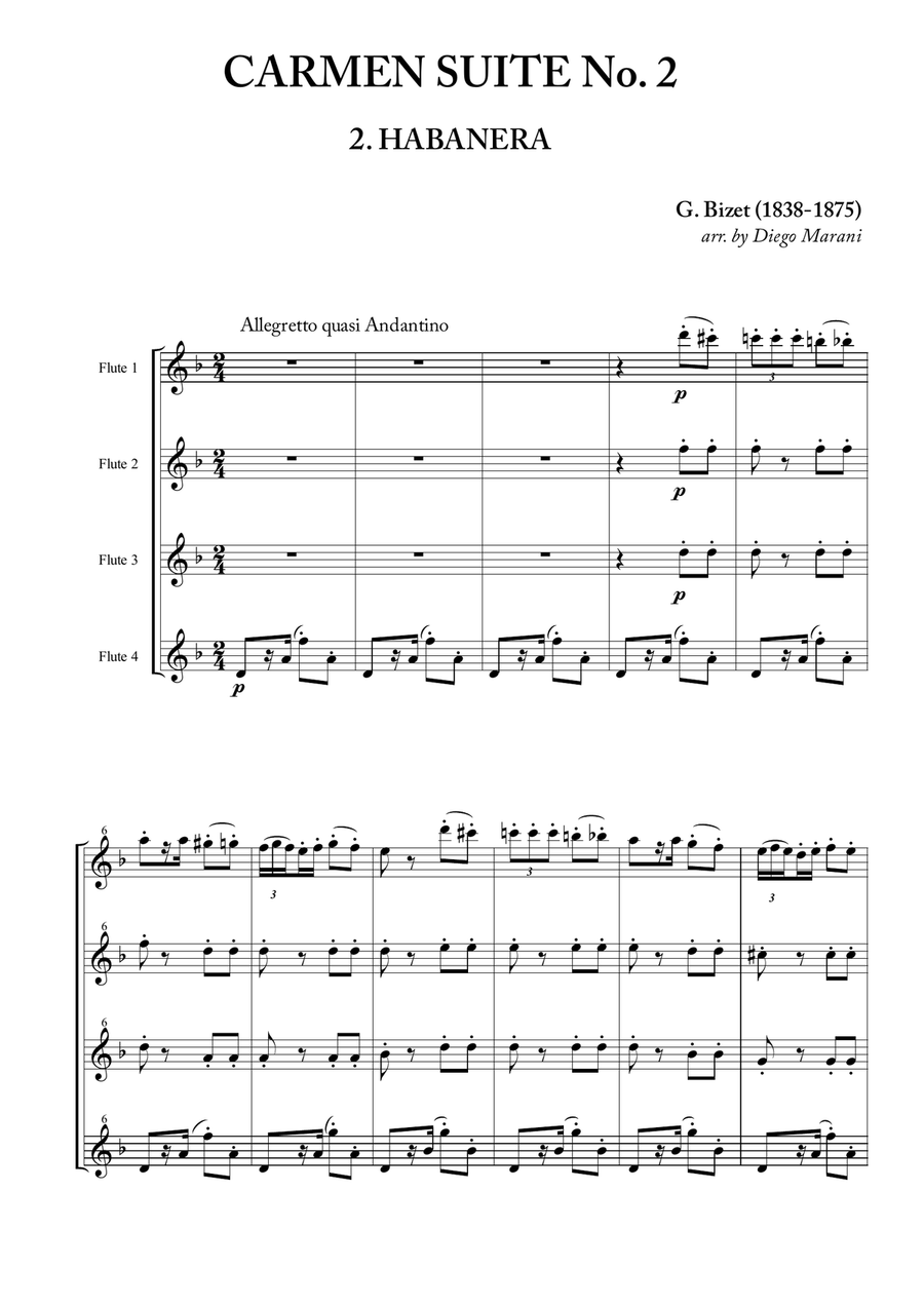 Habanera from 