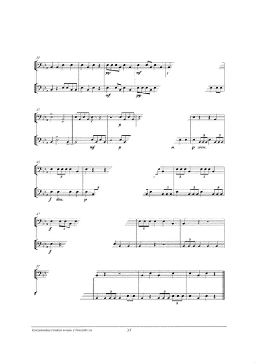 Percussion Modular: Pauken 1 Percussion scores gallery preview page 39
