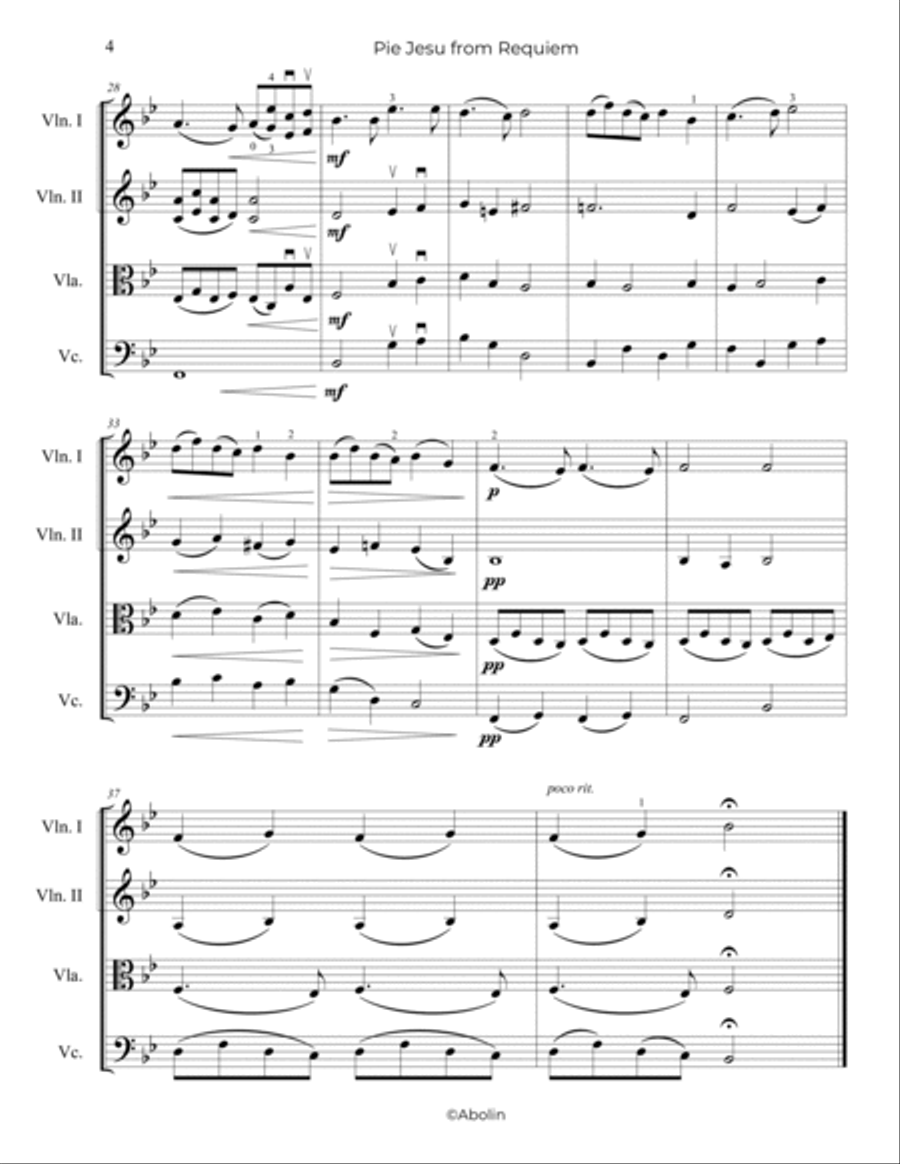 Fauré: 