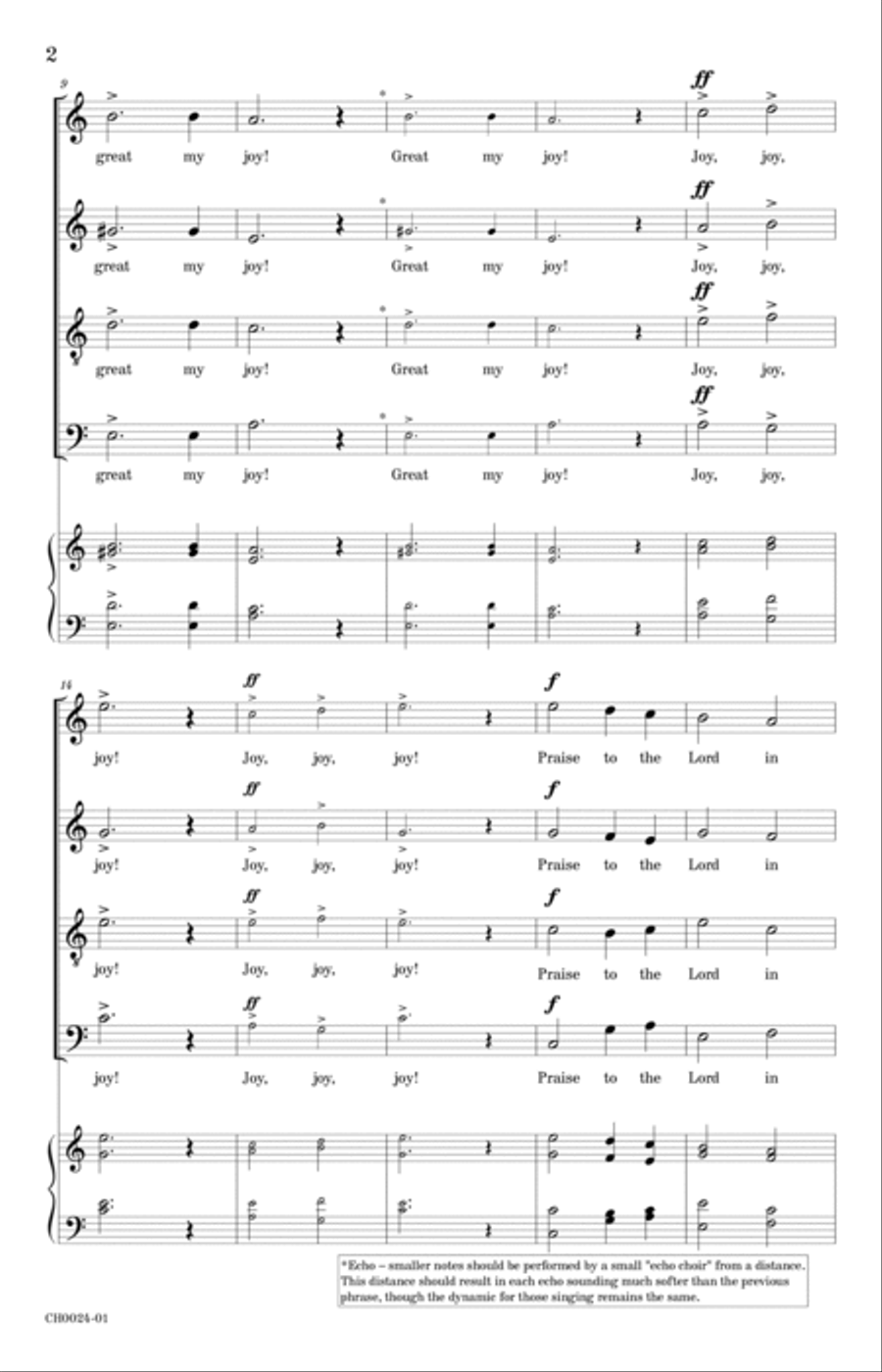 While by my Sheep 4-Part scores gallery preview page 4