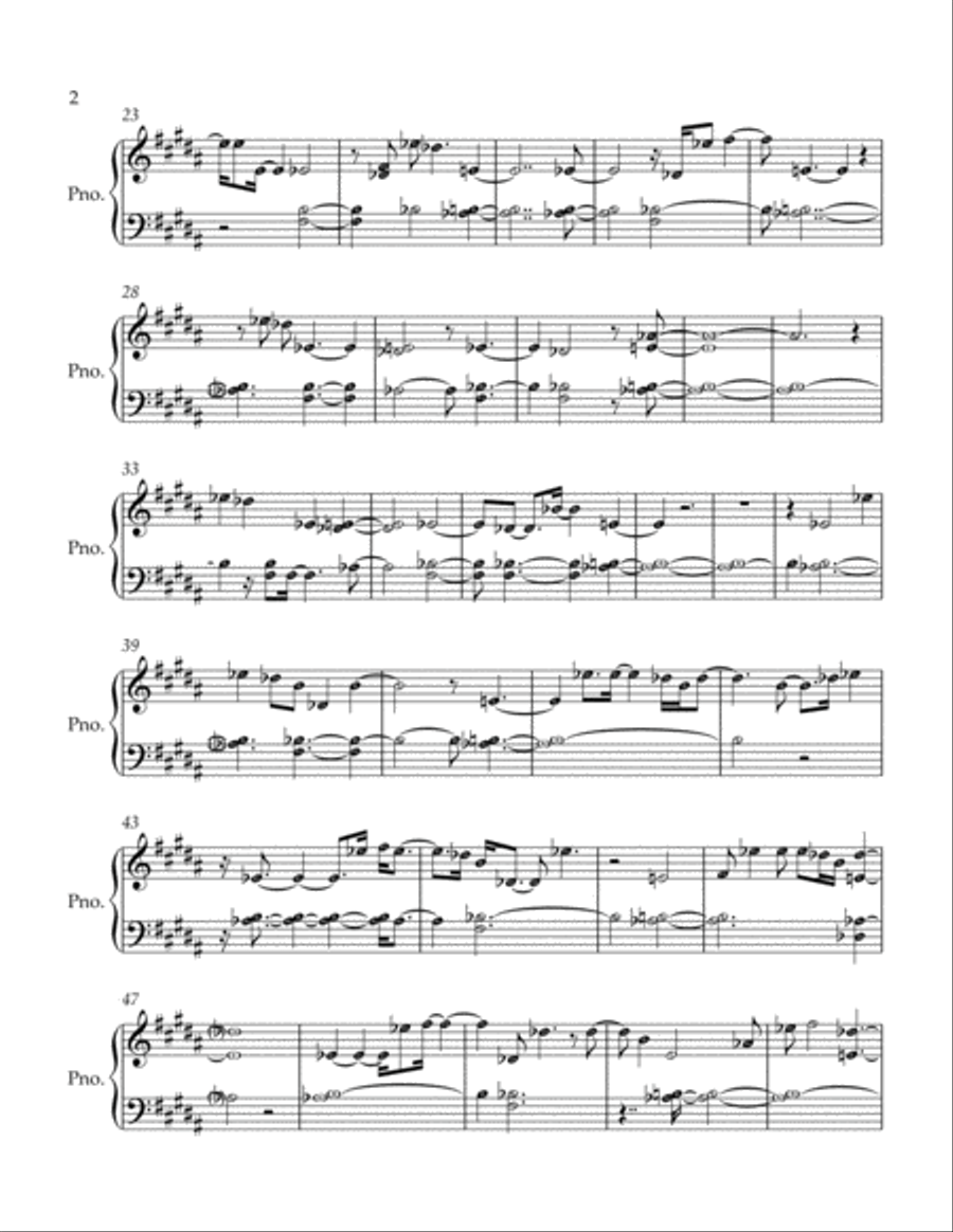 Boat Easy Piano scores gallery preview page 2