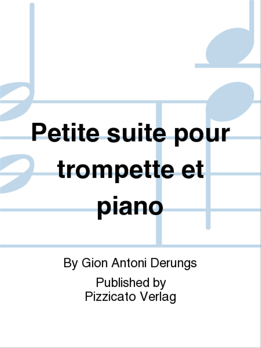 Petite suite pour trompette et piano Trumpet Solo scores gallery preview page 1