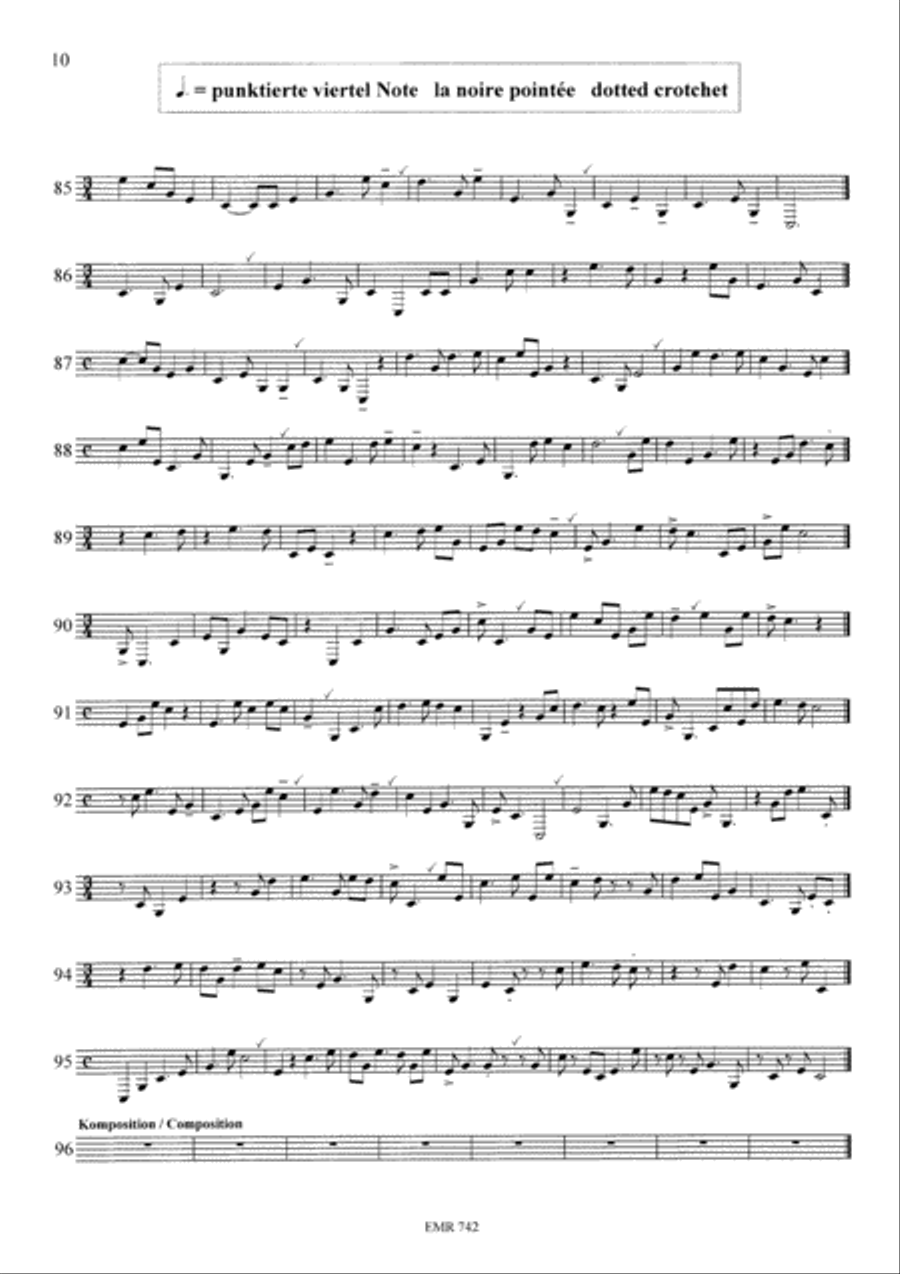 Methode de Rythme Alphorn scores gallery preview page 11