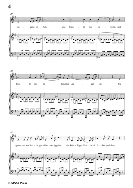 Schubert-Vor meiner Wiege,in g minor,Op.106,No.3,for Voice and Piano image number null