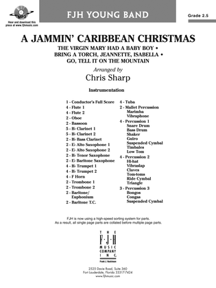 A Jammin' Caribbean Christmas: Score