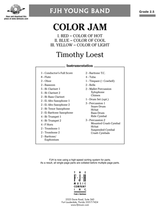 Color Jam: Score