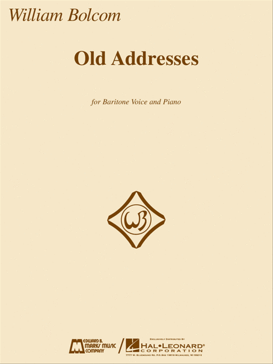 Old Addresses Voice scores gallery preview page 1