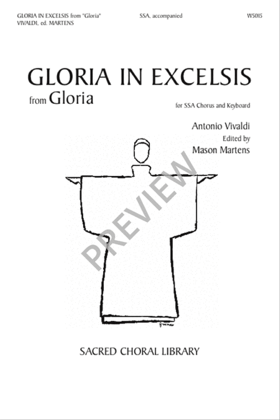 Gloria in Excelsis - SSA SSA scores gallery preview page 2
