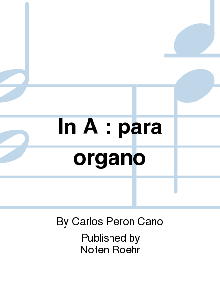 In A : para organo