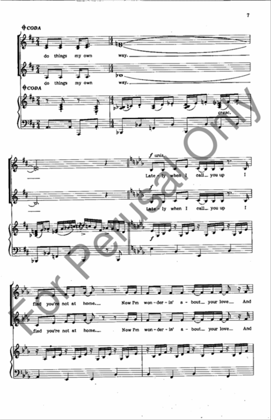 I Didn't Mean It I Didn't Mean It SSA scores gallery preview page 7