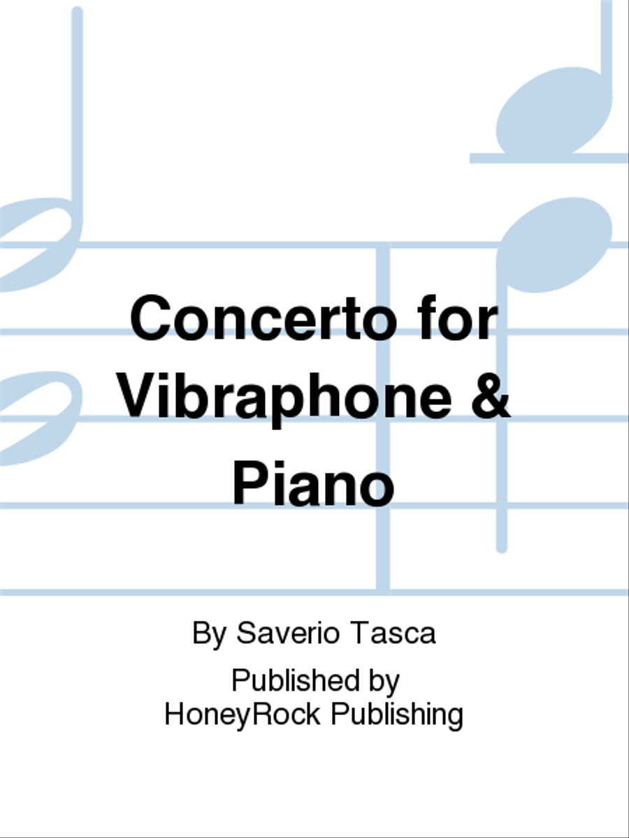 Concerto for Vibraphone & Piano Piano Accompaniment scores gallery preview page 1