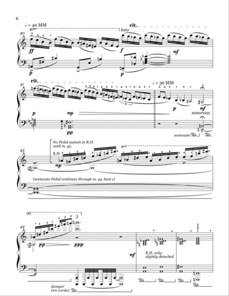 Sonata Hymnica No. 3 Piano Solo scores gallery preview page 6