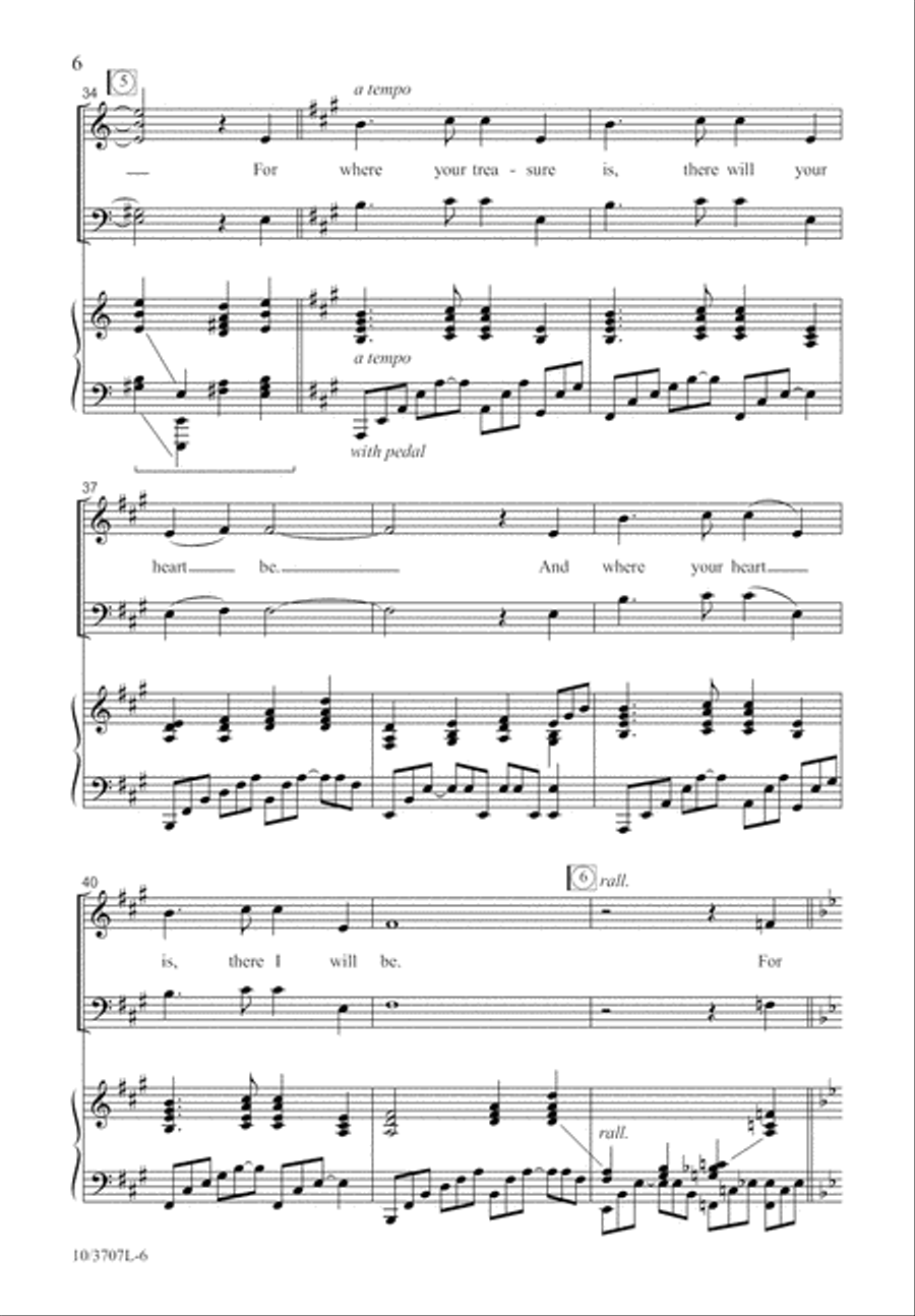 Seek First the Kingdom Seek First the Kingdom 4-Part scores gallery preview page 6