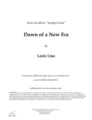 Book cover for Dawn Of A New Era
