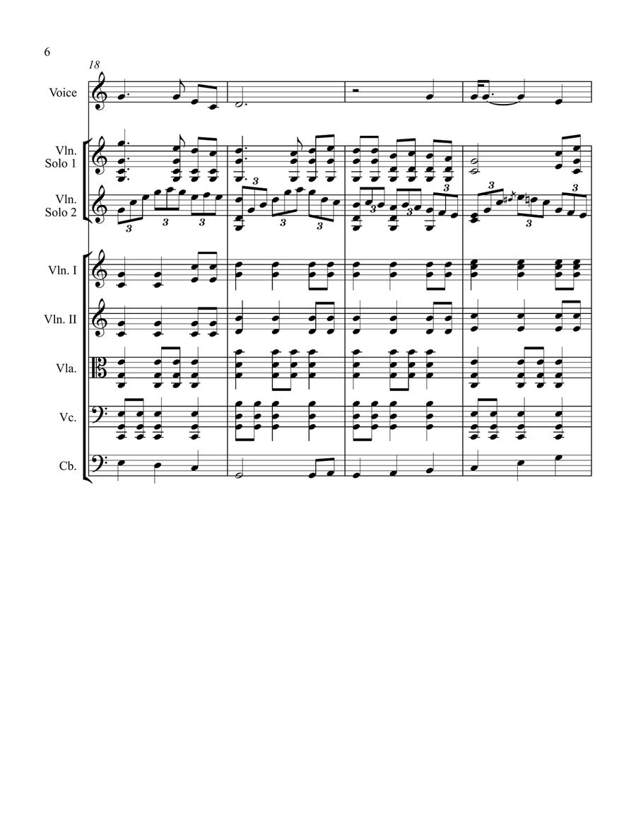 Blue Moon Of Kentucky String Orchestra scores gallery preview page 6