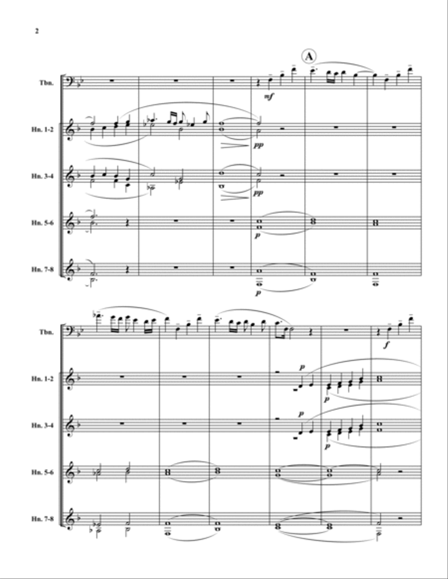 The Hero's Horn Chamber Music scores gallery preview page 2