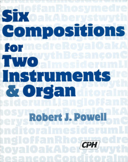 Six Compositions For Organ And Two Instruments image number null
