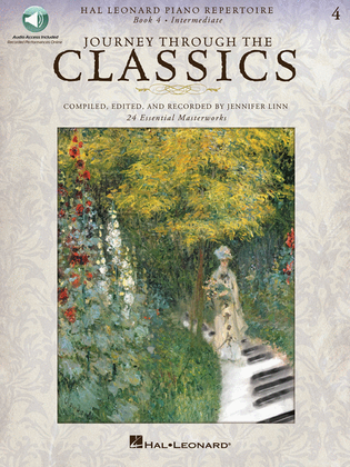 Book cover for Journey Through the Classics: Book 4 Intermediate