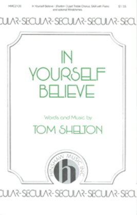 Book cover for In Yourself Believe
