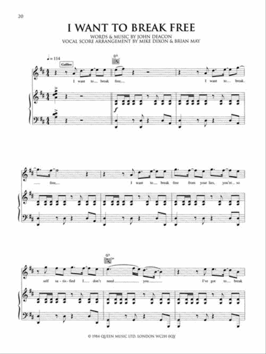 We Will Rock You We Will Rock You Piano, Vocal, Guitar scores gallery preview page 9