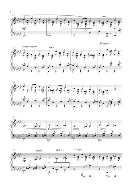 Gabriel Fauré - 3 Romances Op.17 for piano solo
