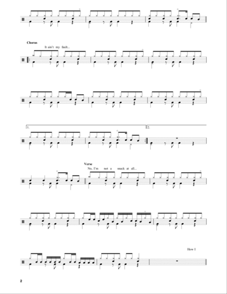 Juice Juice Drum Set scores gallery preview page 2